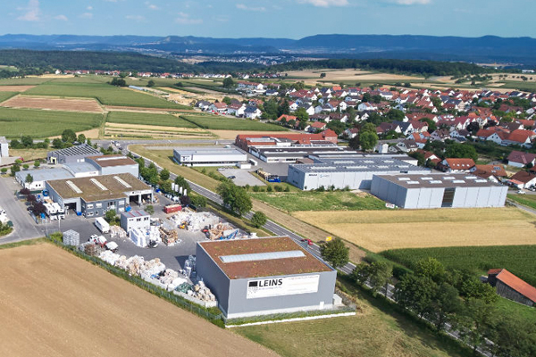 Luftaufnahme Leins Aktenvernichtung